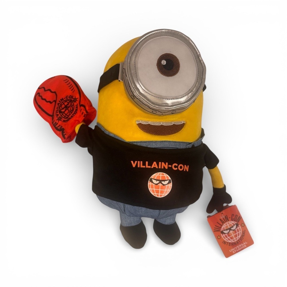 Universal‎ Studios Despicable Me 4 Villain - Con Minion Plush Toy New with Tags